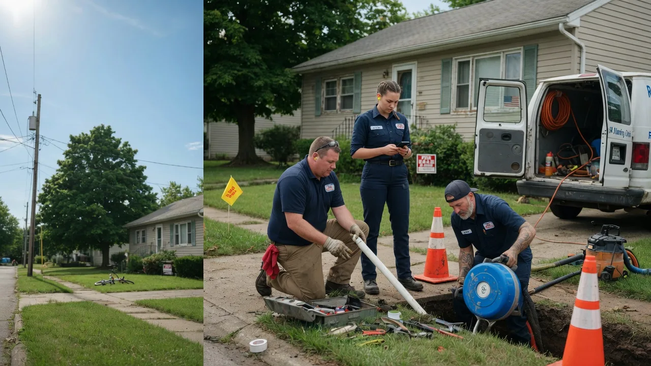Sewer Line Repair in Mackinaw, IL near me